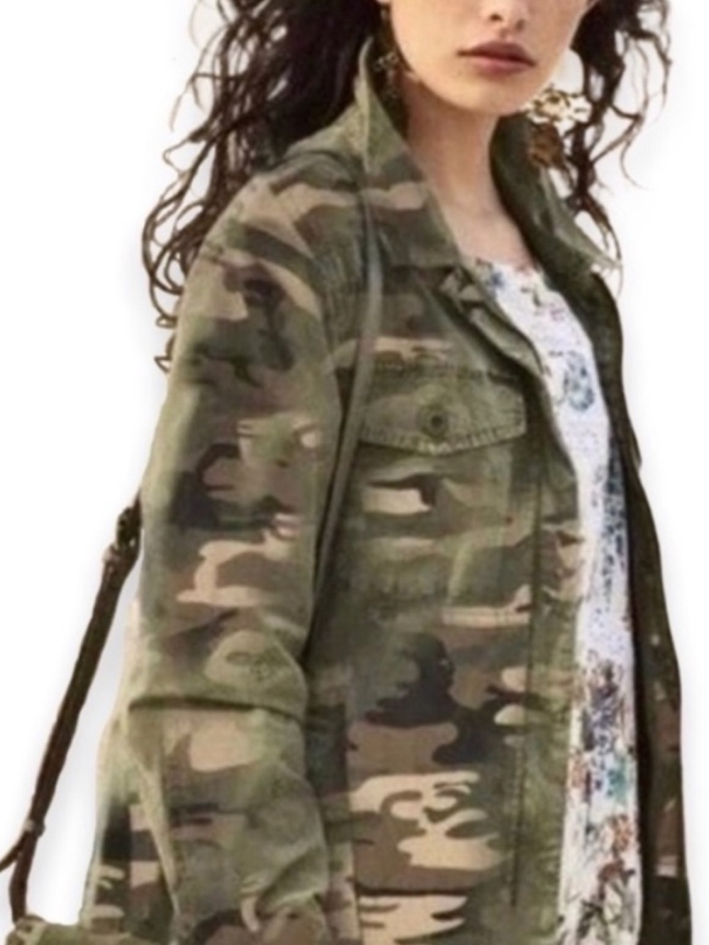Boohoo camo jacket